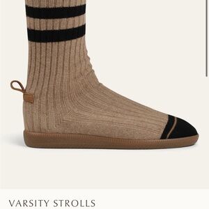 Brave Pudding Knit Socks Shoe Varsity Strolls